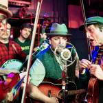 Big Chimney Barn Dance performs at The Rendezvous during Alaska Folk Festival week on Friday, April 12, 2019. (Michael Penn | Juneau Empire)