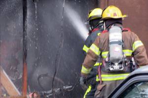 Businesses open day after ‘suspicious’ fire