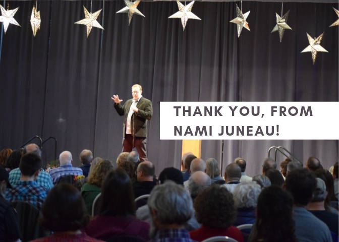 NAMI Juneaus Comedy for a Cause fundraiser. (Courtesy Photo)