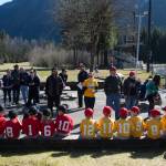 Gastineau Channel Little League Opening Day Ceremonies at Adair-Kennedy Memorial Park on Saturday, April 27, 2019. (Michael Penn | Juneau Empire)