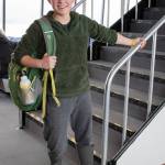May 19, 2019: Seth Coppens, an eighth grader at the Juneau Montessori School, has artistic flair. On this day, aboard an Allen Marine boat, he wore simple and livable clothes: a forest green fleece pullover and gray sweat pants by Dip, mandatory Grundens boots and a Mountain Hardwear backpack. What also caught my eye was his great undercut hair style, which he created, and his genuine smile. Seth is also an accomplished playwright  his original play, Sockeye, was performed in Juneau earlier in May.