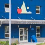 The Juneau School Districts adminstration buidling is at the corner of Glacier Avenue and 12th Street. (Michael Penn | Juneau Empire File)