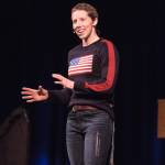 Kikkan Randall speaks at the 27th annual Pillars of America Speaker Series at Centennial Hall on Wednesday, May 1, 2019. (Courtesy Photo | Heather Holt)