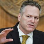 Gov. Mike Dunleavy speaks during a press conference at the Capitol on Tuesday, April 9, 2019. (Michael Penn | Juneau Empire File)