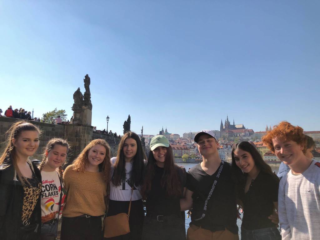 <strong>Bridget McTague</strong> | For the Juneau Empire                                Friends from the U.S., Australia and Mexico in Prague, Czech Republic in April.