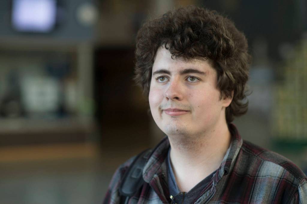Jordan Bluett will be one of the student speakers at the Thunder Mountain High School graduation on Sunday. (Michael Penn | Juneau Empire)