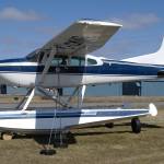 A Cessna A185F Skywagon. This is not the plane that crashed. (Wikimedia Commons)