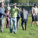 Fly fishing frenzy: Hundred turn out for free fly casting night