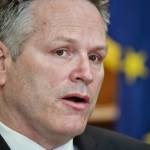 Gov. Mike Dunleavy speaks during a press conference at the Capitol on Tuesday, April 9, 2019. (Michael Penn | Juneau Empire File)