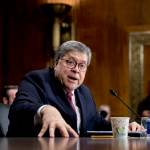In this May 1, 2019, file photo, Attorney General William Barr testifies during a Senate Judiciary Committee hearing on Capitol Hill in Washington. (AP Photo | Andrew Harnik, File)