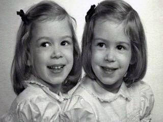 Brenda Bowers and Bonnie Bowers, now Aidan Key, grew up as identical twins. In the late 1990s, Key realized he intended to transition to male. (Courtesy Photo | Brenda Bowers)