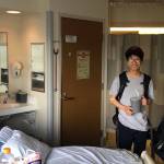 Alex Cesar is pictured May 18, 2019 at the University of Washington. Cesar was recently diagnosed with mesothelioma and is currently undergoing chemotherapy. (Courtesy photo | Cesar family)