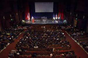 Live: Memorial honors victims of Guardian crash