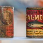 The Alaska State Library features historic salmon canneries with a collection from the Karen Hofstad at the Research Center for First Friday on Friday, June 7, 2019. (Michael Penn | Juneau Empire)