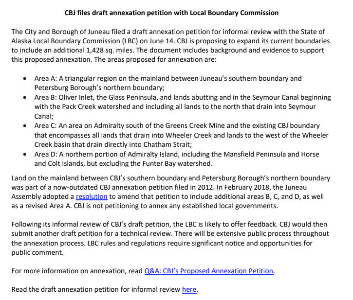 Small rally protests Juneau’s ‘landgrab’ of parts of Admiralty Island