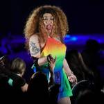 Diamond de la Ghetto performs at the 5th annual GLITZ Drag Show in honor of the 50th Anniversary of the Stonewall Riots and Juneau Pride Kickoff! at Centennial Hall on Friday, June 14, 2019. (Michael Penn | Juneau Empire)