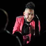 Tenderoni, of Chicago, performs at the 5th annual GLITZ Drag Show in honor of the 50th Anniversary of the Stonewall Riots and Juneau Pride Kickoff! at Centennial Hall on Friday, June 14, 2019. (Michael Penn | Juneau Empire)