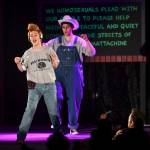 Ryder Strong performs at the 5th annual GLITZ Drag Show in honor of the 50th Anniversary of the Stonewall Riots and Juneau Pride Kickoff! at Centennial Hall on Friday, June 14, 2019. (Michael Penn | Juneau Empire)