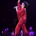 Gigi Monroe performs at the 5th annual GLITZ Drag Show in honor of the 50th Anniversary of the Stonewall Riots and Juneau Pride Kickoff! at Centennial Hall on Friday, June 14, 2019. (Michael Penn | Juneau Empire)