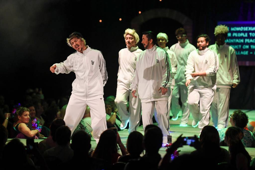 The 5th annual GLITZ Drag Show in honor of the 50th Anniversary of the Stonewall Riots and Juneau Pride Kickoff! at Centennial Hall on Friday, June 14, 2019. (Michael Penn | Juneau Empire)