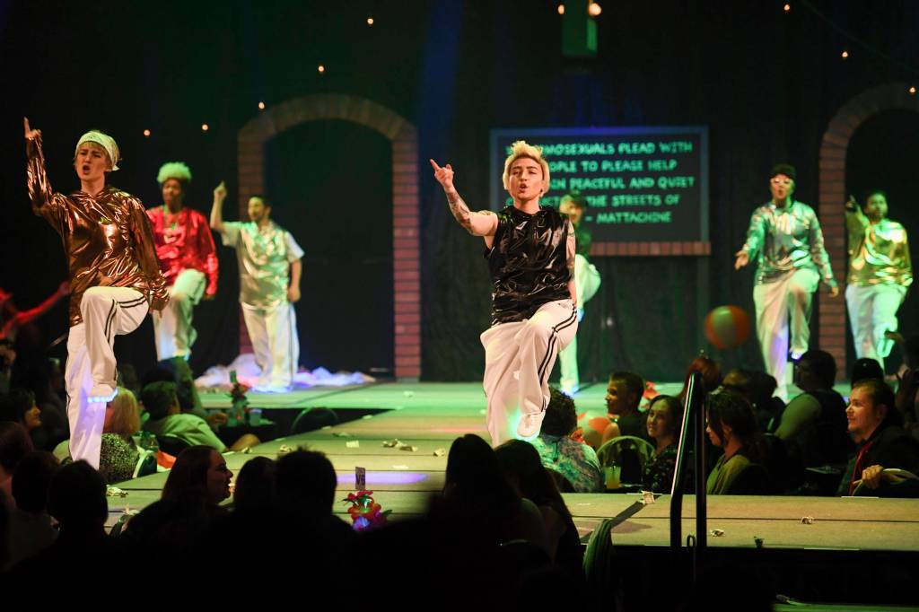 The 5th annual GLITZ Drag Show in honor of the 50th Anniversary of the Stonewall Riots and Juneau Pride Kickoff! at Centennial Hall on Friday, June 14, 2019. (Michael Penn | Juneau Empire)