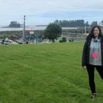 Helena Sardinha, a Los Angeles-based producer for Driven Equation and co-creator of Sitka, is in Sitka right now to teach at its fine arts camp. Sardinha said a short proof of concept will be filmed soon and has not yet been cast. (Courtesy Art | Helena Sardinha)