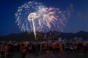 Photos: July 4th fireworks in downtown Juneau
