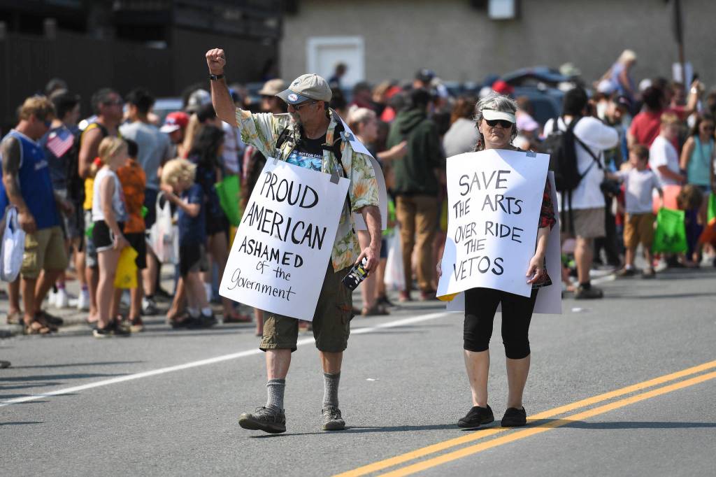 Douglas Fourth of July Parade on Thursday, July 4, 2019. (Michael Penn | Juneau Empire)