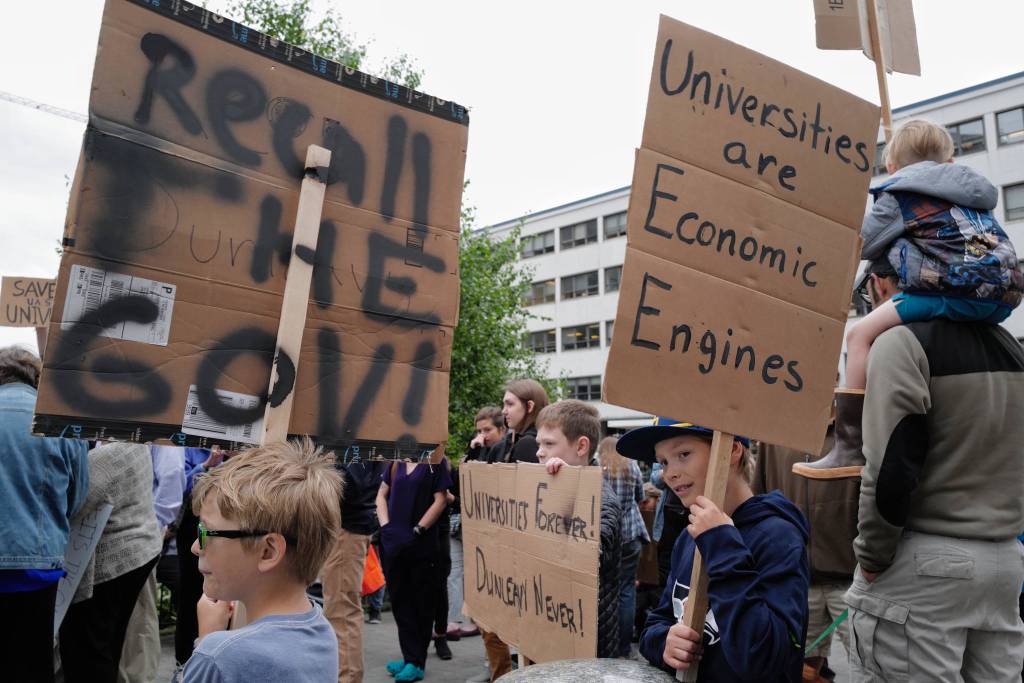 Capitol Live: Protest rally underway in Juneau
