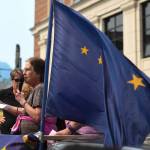 Hundreds attend a rally in front of the Capitol calling for an override of Gov. Mike Dunleavys budget vetoes on the first day of the Second Special Session of the Alaska Legislature in Juneau on Monday, July 8, 2019. (Michael Penn | Juneau Empire)