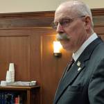 Sen. Bert Stedman, R-Sitka, speaks in favor of a senate bill that would reverse the sweep during a Senate floor session Saturday, July 20, 2019. (Ben Hohenstatt | Juneau Empire)