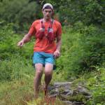 Sean Reilly descends from Mount Juneau along the Granite Creek Trail while competing in the Juneau Ridge Race on Saturday, July 20, 2019. Over 60 runners participated in the 15-mile mountain running race that featured approximately 5,000 feet of elevation gain. (Nolin Ainsworth | Juneau Empire)