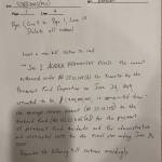 The text of Rep. Dan Eastmans, R-Wasilla, amendment. Hand-written because of the speed at which the legislature is moving during the special session.