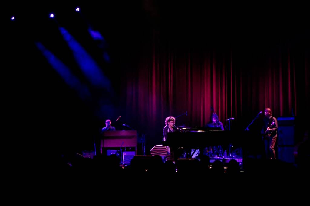 Norah Jones performs to a full house at Centennial Hall on Wednesday, July 31, 2019. (Michael Penn | Juneau Empire)