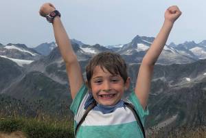 First-grader summits five mountains in Juneau