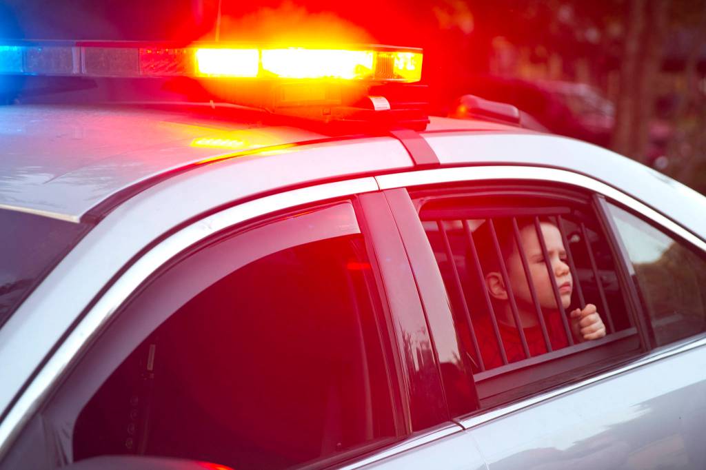 The Juneau Police Department organized participation in the National Night Out for all Juneau public services, including Capital City Fire/Rescue, the Alaska State Troopers, and other uniformed and nonuniformed public services, Aug. 6, 2019. (Michael S. Lockett | Juneau Empire)