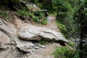 Now you see it, now you don’t: Trail Mix removes 4-ton boulder from trail