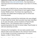 Update: Two Juneau middle schoolers arrested for planning school shooting