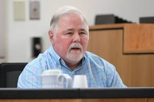 John Tonsmeire speaks about finding his daughter during the trial of Laron Carlton Graham in Juneau Superior Courton Wednesday, Sept. 4, 2019. Graham is facing two counts of first-degree murder for the Nov. 14, 2015 shooting deaths of 36-year-old Robert H. Meireis and 34-year-old Elizabeth K. Tonsmeire. (Michael Penn | Juneau Empire)