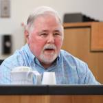 Kelly Tonsmeire answers questions from the witness stand in Juneau Superior Court on Wednesday, Sept. 4, 2019, during the trial of Laron Carlton Graham on two counts of first-degree murder for the November 2015 shooting deaths of 36-year-old Robert H. Meireis and 34-year-old Elizabeth K. Tonsmeire. Kelly Tonsmeire was the first to discover the murder scene when he went to check up on his daughter. (Michael Penn | Juneau Empire)
