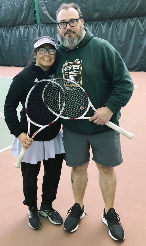Mixed North winners Mona Mametsuka and Garold Larue