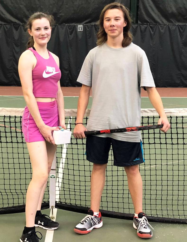 Mixed South winners Katie Pikul and Liam Penn