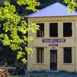The New Office Building in the Treadwell Mine Historical Park on Tuesday, Sept. 17, 2019. The building was recently renovated by the Treadwell Historic Preservation and Restoration Society, Inc. (Michael Penn | Juneau Empire)