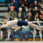 Thunder Mountains Samuel Kiessling competes in the diving event at the Juneau Invitational Swim Meet at the Dimond Park Aquatic Center on Friday, Sept. 20, 2019. (Michael Penn | Juneau Empire)