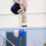 Juneau-Douglas Jackson Marx competes in the diving event at the Juneau Invitational Swim Meet at the Dimond Park Aquatic Center on Friday, Sept. 20, 2019. (Michael Penn | Juneau Empire)