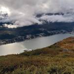 Andrew Tse took this photograph from atop Mount Roberts on Thursday, Sept. 19, 2019. Shortly afterward, Tse became stranded and would spend 26 hours on the mountain before rescue crews could reach him. (Courtesy photo | Andrew Tse)