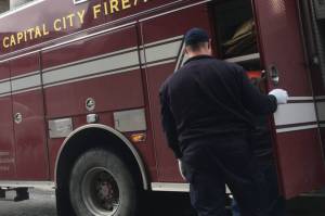 Firefighters respond to early morning flames in Mendenhall Valley