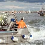 Gillnetters in the water on a recent year in Bristol Bay. (Courtesy Photo | Chris Miller/csmphotos.com)