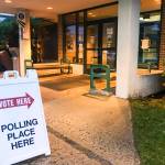 The Douglas Library was one of several voting stations during the municipal election. Absentee and questioned ballots have been counted and changed the unofficial results for a ballot proposition. (Michael S. Lockett | Juneau Empire)