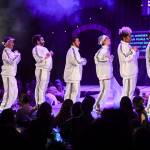 Drag kings perform as the Seven Dudely Sins at the fifth annual GLITZ Drag Show on Friday, June 14, 2019. There will be both a National Coming Out Day drag show and a Drag King Explosion show this week. (Michael Penn | Juneau Empire)